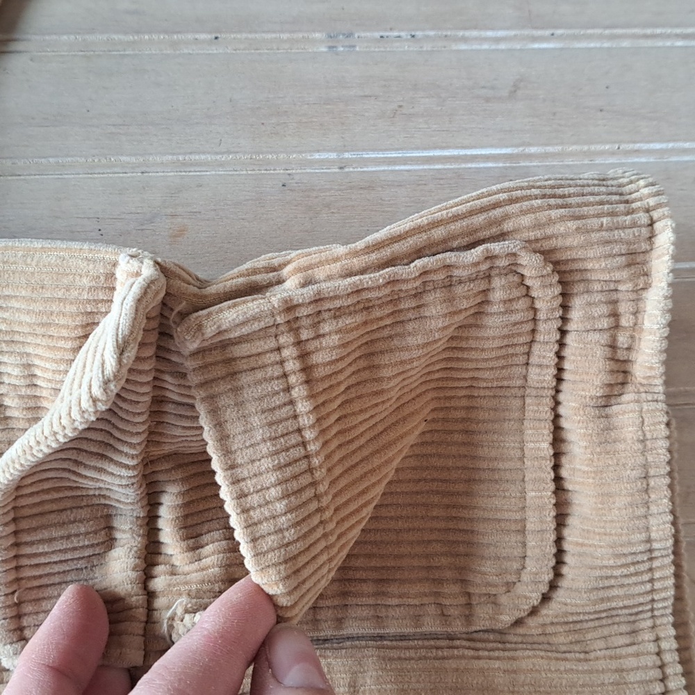 Baby Gap Toddler Tan Corduroy Blazer Jacket Elbow Patch Classic Vintage Preppy - Picture 4 of 11